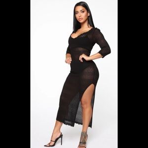 Rainforest Vacation crochet cover up dress